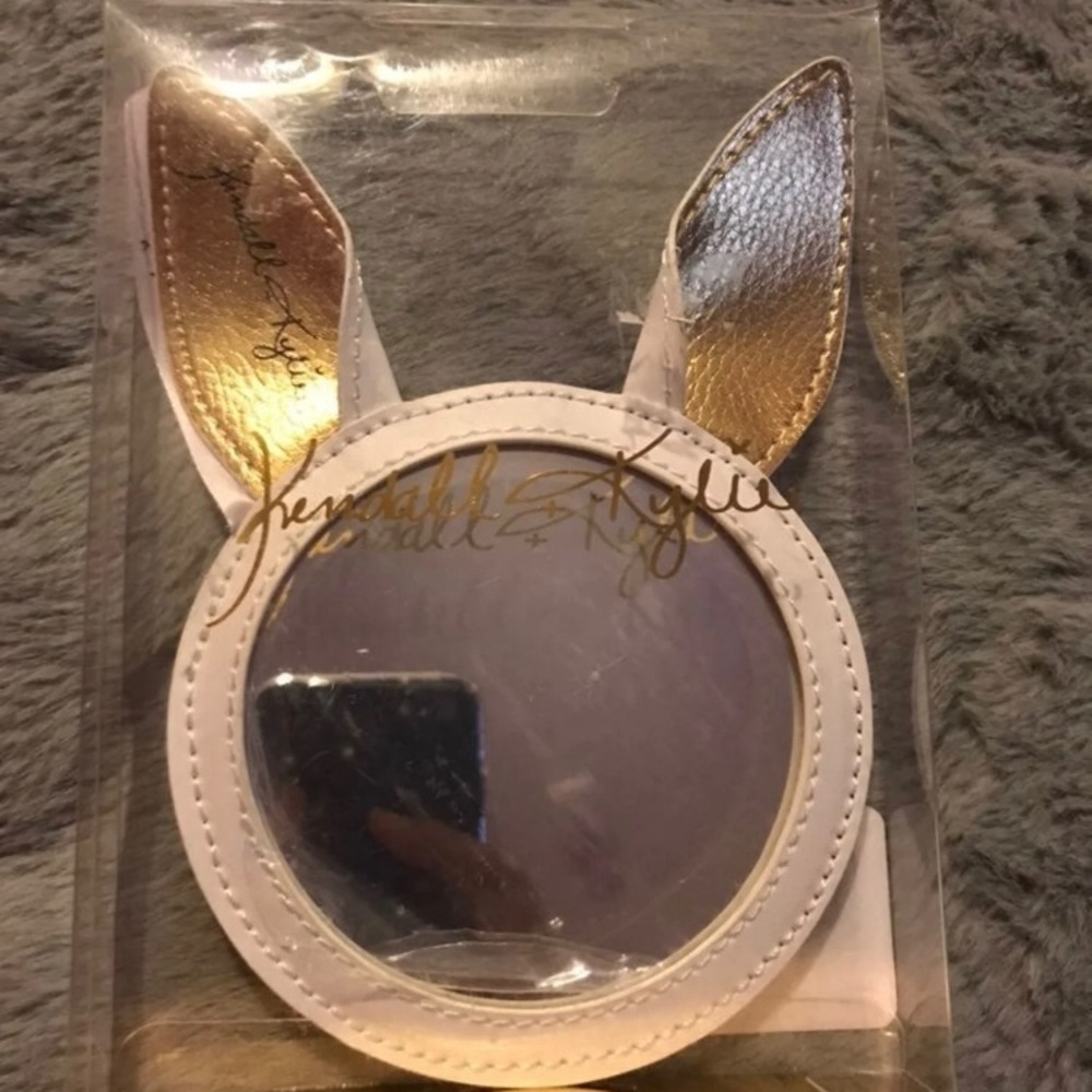 Kendall and Kylie rabbit mirror